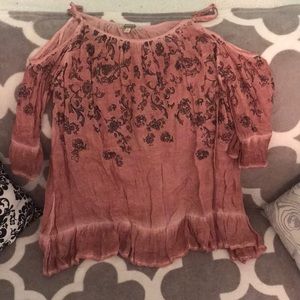 Pink off the Shoulder